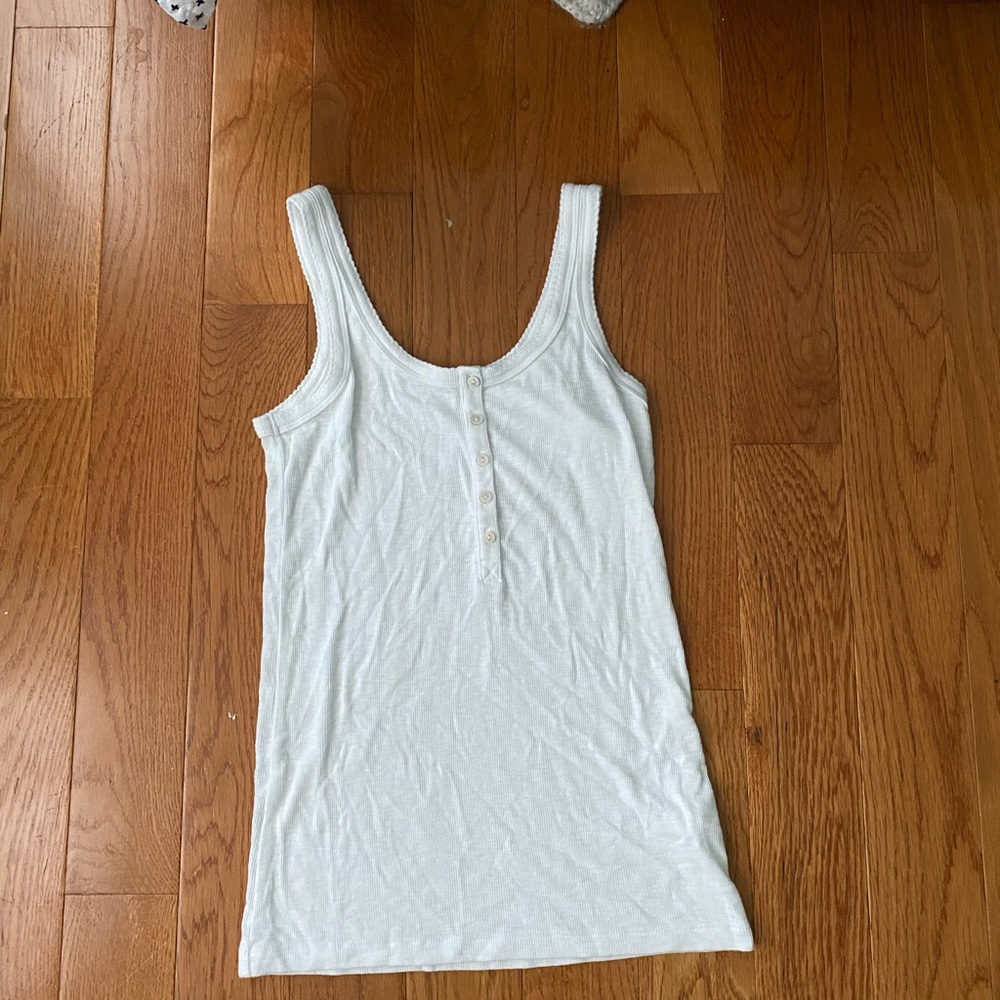 White tank top